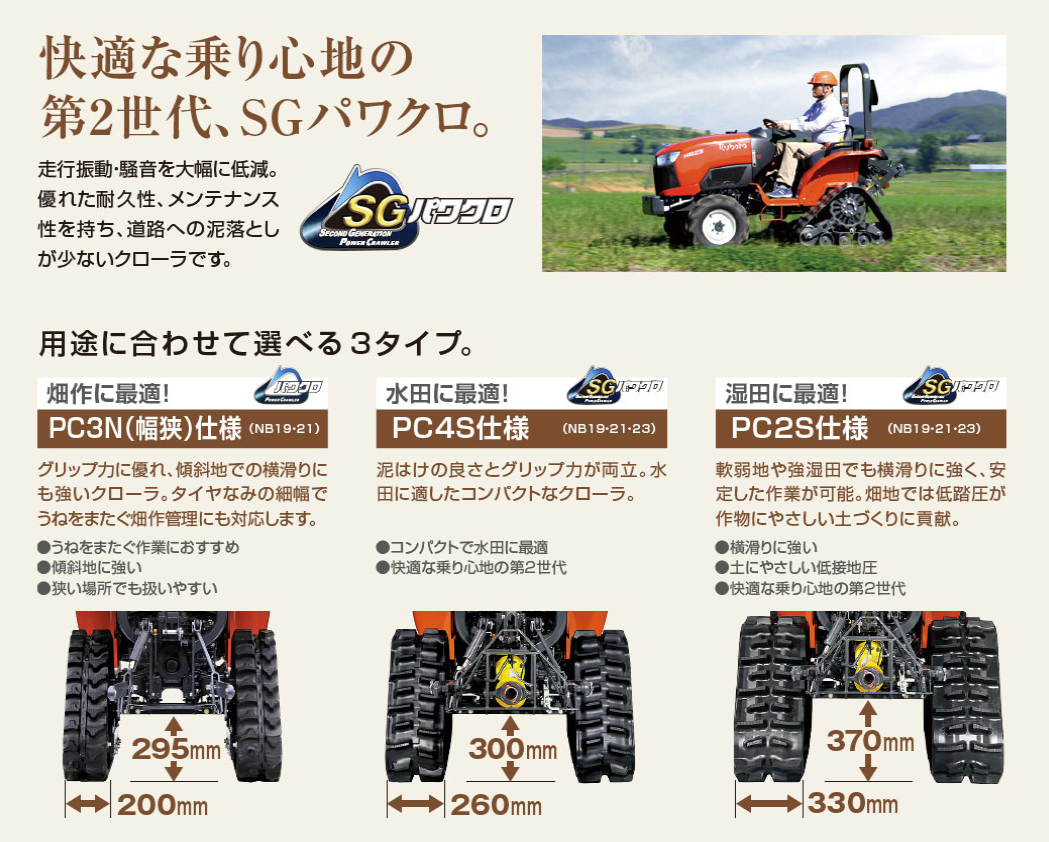 三菱とクボタのトラクターを比較してみた 株式会社唐沢農機サービス 公式